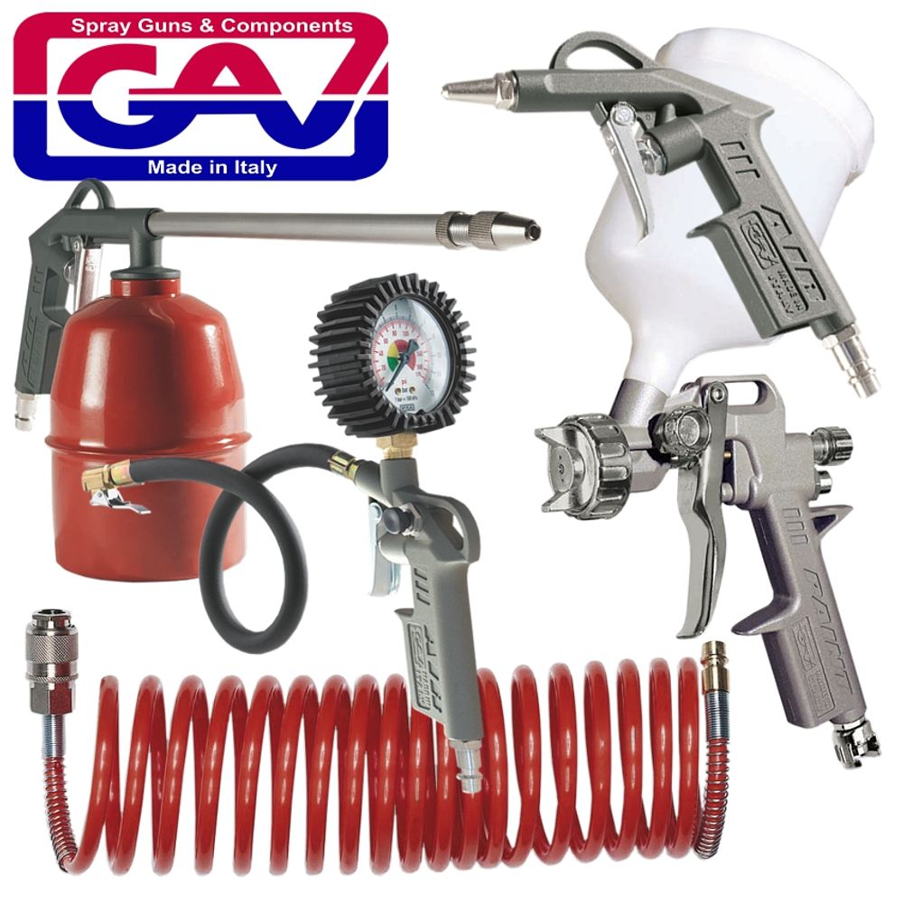 Spray Gun Kit 5piece W/162a